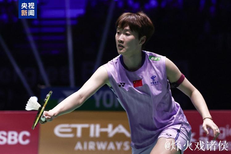 陈雨菲2-1战胜米娅 晋级羽毛球世锦赛女单16强